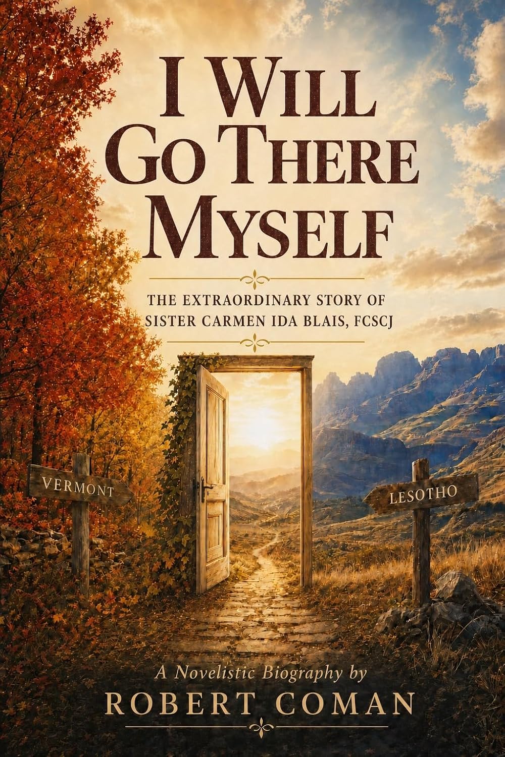 I Will Go There Myself English book cover